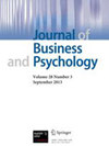 JOURNAL OF BUSINESS AND PSYCHOLOGY封面